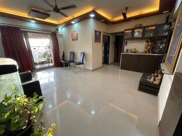 Living Room in 3 BHK Apartment at Ekta Meadows, Borivali East – for Sale