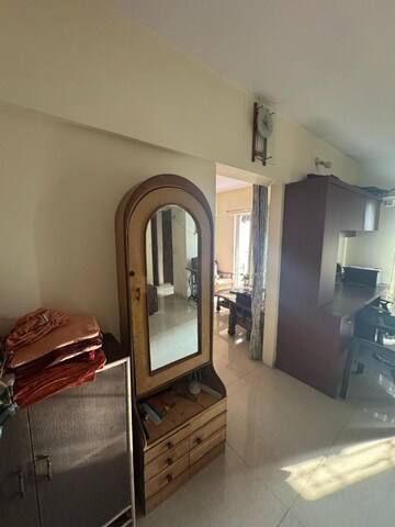 Living Room in 2.5 BHK Apartment at Atlanta Enclave, Shilphata – for Sale