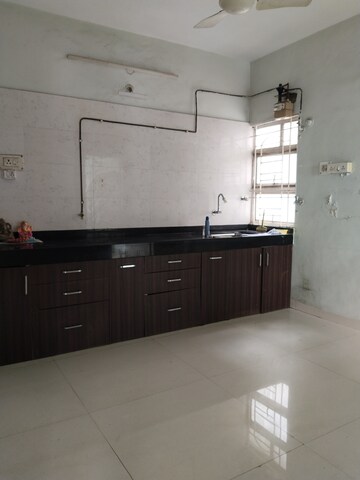 Kitchen in 3 BHK Apartment at Kubera Gulshan, Aundh – for Rent
