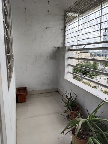 Balcony in 3 BHK Apartment at Kubera Gulshan, Aundh – for Rent