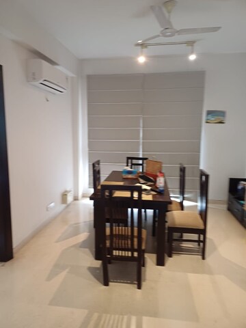 Living Room in 4 BHK Apartment at Emaar The Palm Springs, Sector 54 – for Rent