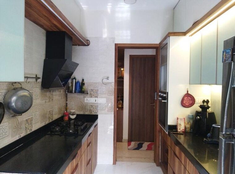 Kitchen, lodha-sterling 3 Bedroom 977 Sq.Ft. Apartment In Kolshet Road Thane 9096664