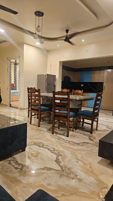Dining Room in 3 BHK Independent House at Gomti Nagar – for Rent