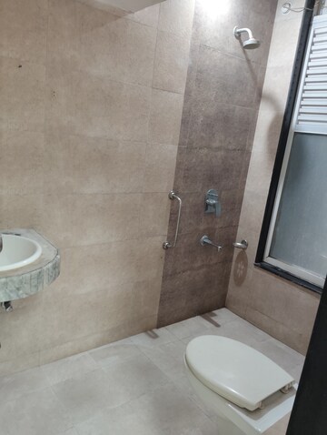 Bathroom in 3 BHK Apartment at Pestom Sagar Colony, Chembur – for Rent