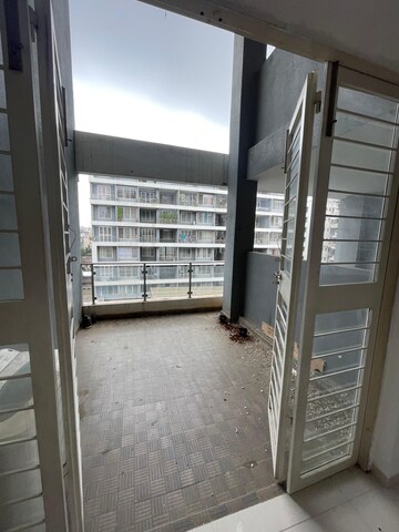 Balcony in 2 BHK Apartment at Gayatree LandMark Phase 1, Thergaon – for Rent