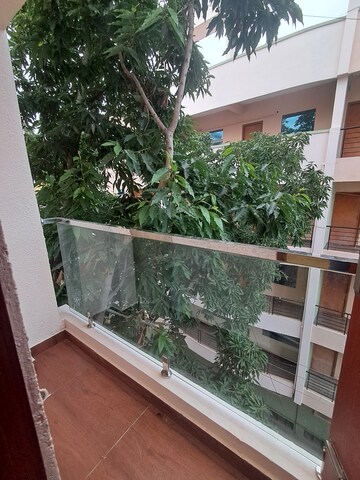 Balcony in 1 BHK Builder Floor at Koramangala – for Rent