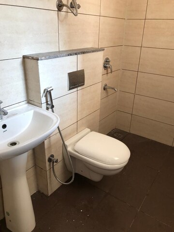 Bathroom in 2 BHK Apartment at Surya Towers Zirakpur, Lohgarh – for Rent