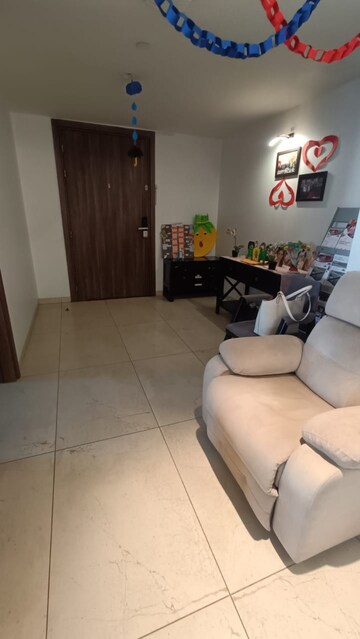 Living Room in 4 BHK Apartment at Panchshil Towers, Kharadi – for Rent