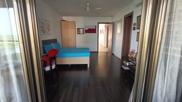 Living Room in 4 BHK Apartment at Panchshil Towers, Kharadi – for Rent