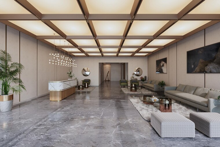 Living Room, surat dumas road 3 Bedroom 2350 Sq.Ft. Apartment In Surat Dumas Road Surat 9096763