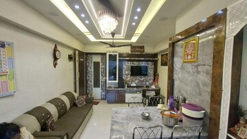 Living Room in 2 BHK Apartment at MS Vrindavan Shrushti, Khadakpada – for Sale