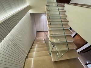 Staircase in 5 BHK Penthouse at Azeagaia Botanica, Vrindavan Yojna – for Sale