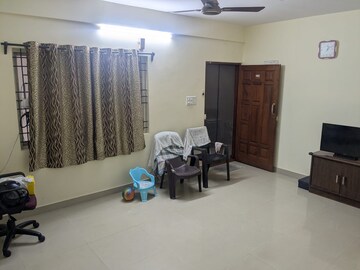 Living Room in 2 BHK Apartment at KV Meadows, Koramangala – for Rent
