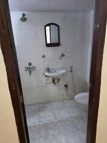 Bathroom in 2 BHK Apartment at Gorai Shree Om CHS, Gorai – for Rent
