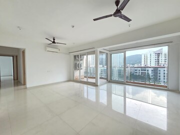 Living Room in 3 BHK Apartment at Soham Crystal Spires, Ghodbunder Road – for Rent