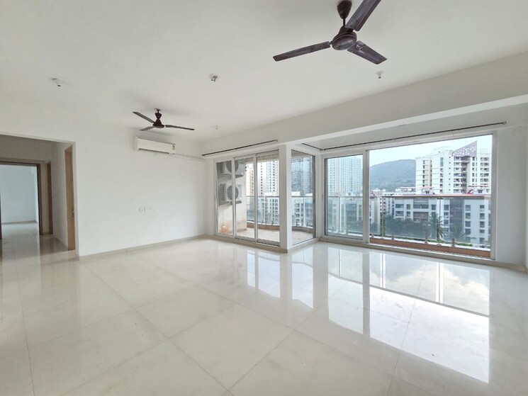 Living Room, soham-crystal-spires 3 Bedroom 1800 Sq.Ft. Apartment In Ghodbunder Road Thane 9096830