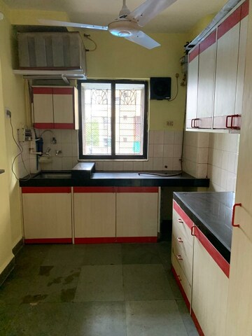 Kitchen in 1 BHK Apartment at Flower Valley Complex, Khopat – for Rent