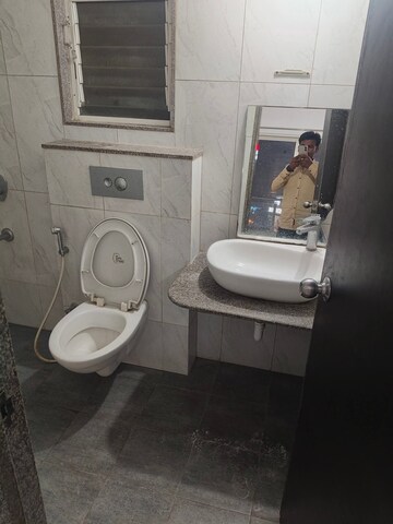 Bathroom in 2 BHK Apartment at Kolte Patil Western Avenue, Wakad – for Rent