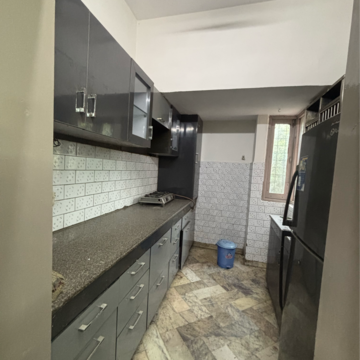 Kitchen in 1 BHK Builder Floor at Saket – for Rent