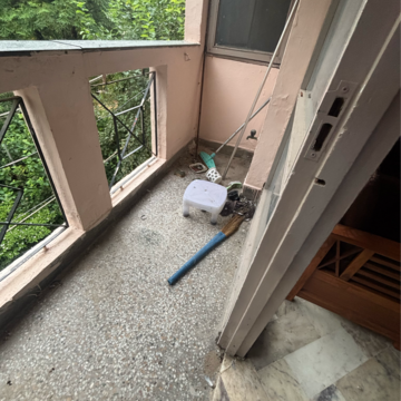 Balcony in 1 BHK Builder Floor at Saket – for Rent