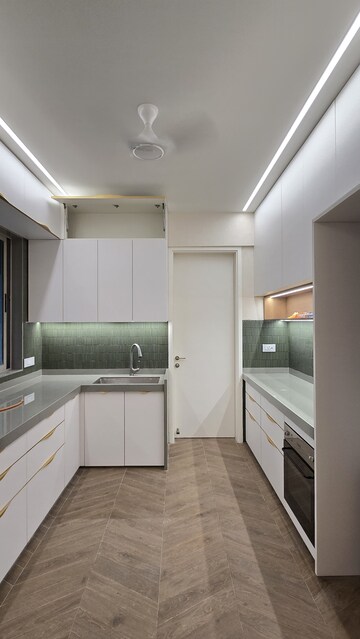 Kitchen in 4 BHK Apartment at Prabhadevi – for Rent