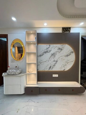 Living Room in 4 BHK Builder Floor at The Vegas, Sector 16b Dwarka – for Sale