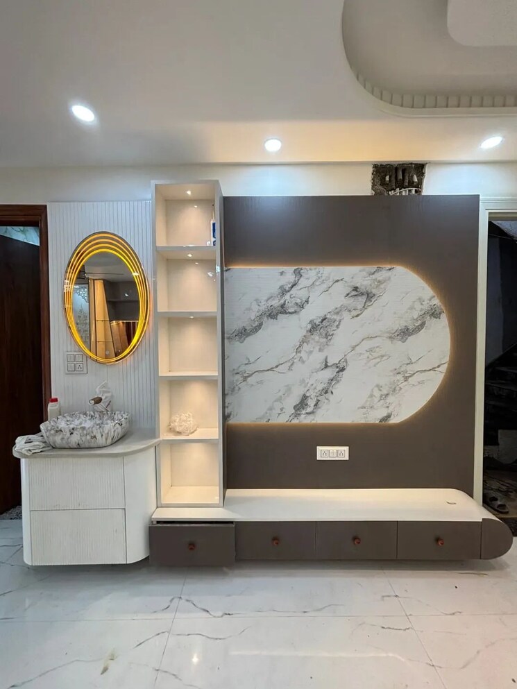 Living Room, the-vegas 4 Bedroom 1441 Sq.Ft. Builder Floor In Sector 16b Dwarka Delhi 9096891