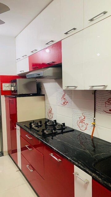 Kitchen in 2 BHK Apartment at Nahar Amaryllis Towers and Plaza, Chandivali – for Rent