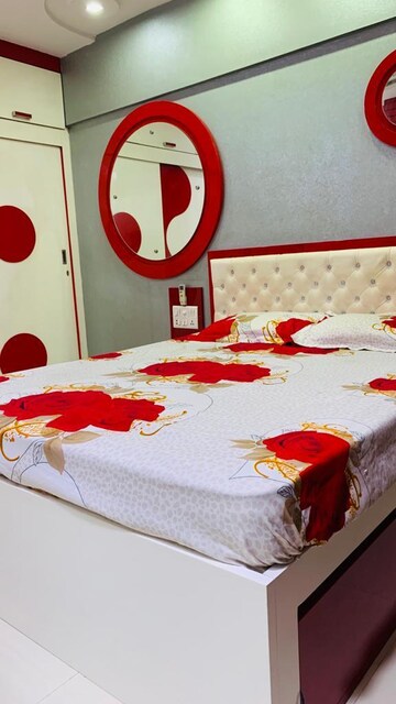 Bedroom in 2 BHK Apartment at Haware Amara, Vikhroli East – for Rent