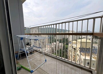 Balcony in 3 BHK Apartment at Tata Serein, Pokhran Road No Two – for Rent
