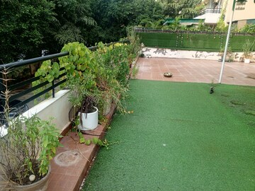 Balcony in 4 BHK Apartment at Abhinandan CGHS, Sector 51 – for Rent