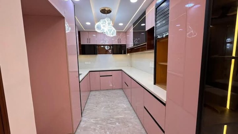 Kitchen, sa-homes-i 3.5 Bedroom 902 Sq.Ft. Builder Floor In Uttam Nagar Delhi 9096938