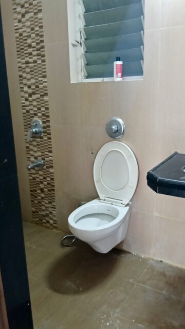 Bathroom in 2 BHK Apartment at Majestique Landmark Miami, Dhayari – for Rent