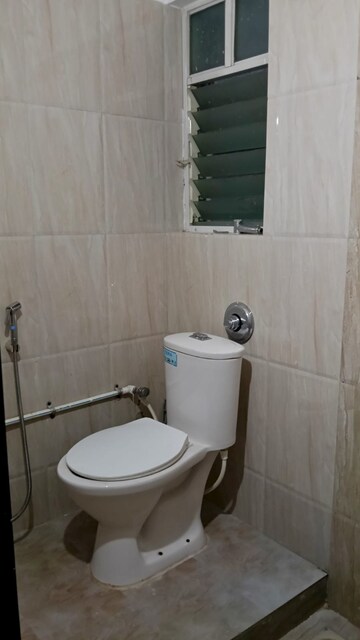 Bathroom in 2 BHK Apartment at Majestique Landmark Miami, Dhayari – for Rent