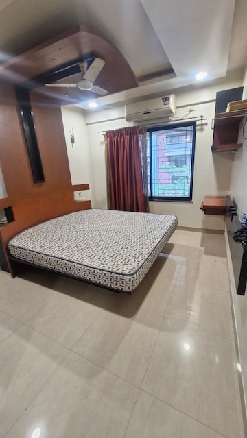 Bedroom in 2 BHK Apartment at Kumar Hill View Residency, Kothrud – for Rent