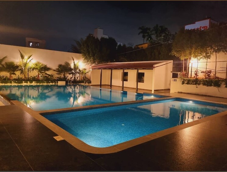Swimming Pool, smr-vinay-gateway 2 Bedroom 1380 Sq.Ft. Apartment In Yelahanka Bangalore 9096969