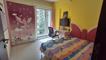 Bedroom in 2 BHK Apartment at Shivam 19 Grand West, Thergaon – for Rent