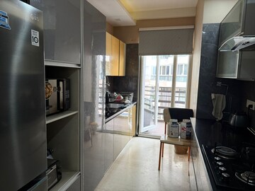 Kitchen in 4 BHK Apartment at Abhas Apartment, Sector 56 – for Rent