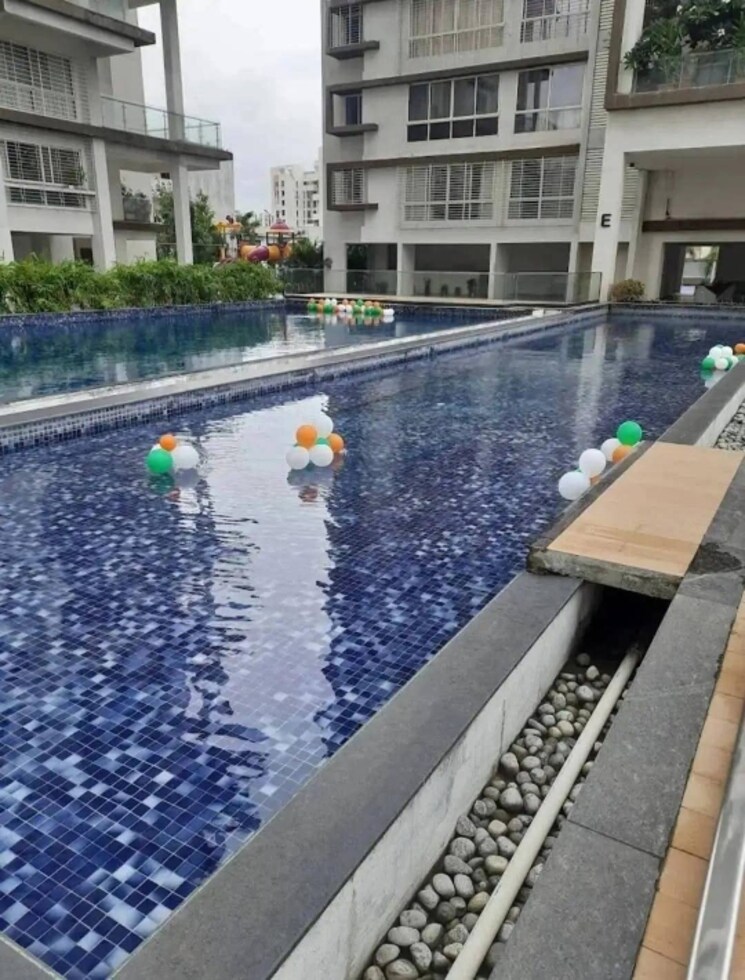Swimming Pool, marvel-cascada 3.5 Bedroom 1200 Sq.Ft. Apartment In Balewadi Pune 9096993