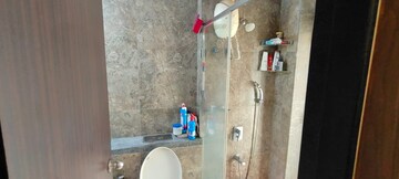 Bathroom in 3 BHK Apartment at L&T Emerald Isle, Powai – for Rent
