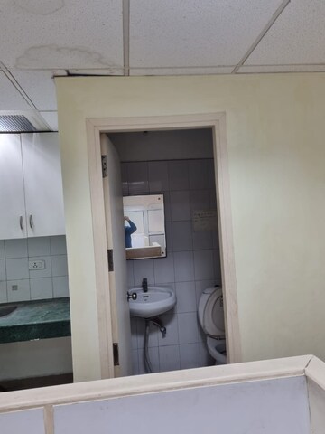 Bathroom in  Office Space at Vibhuti Khand – for Rent