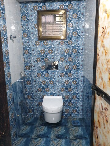 Bathroom in 1 BHK Apartment at Geetanjali CHS Seawoods, Seawoods – for Rent