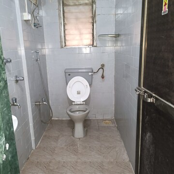 Bathroom in 1 BHK Apartment at Sai Sangam CHS, Nerul – for Rent