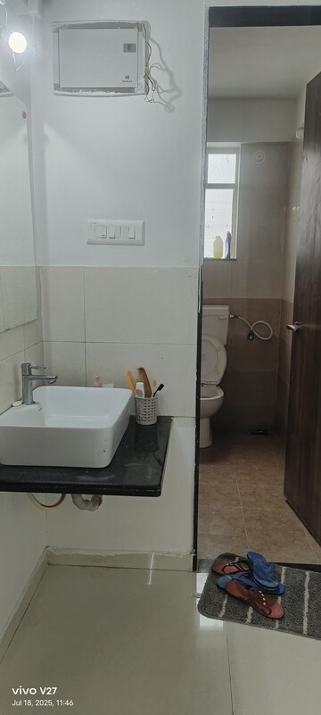 Bathroom in 2 BHK Apartment at Vitthal Bhuvi, Wakad – for Sale