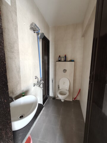 Bathroom in 1 BHK Apartment at Vihang Valley Phase 3, Kasarvadavali – for Sale