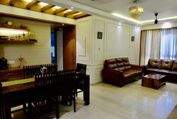 Living Room in 3 BHK Apartment at Lodha Sterling, Kolshet Road – for Rent
