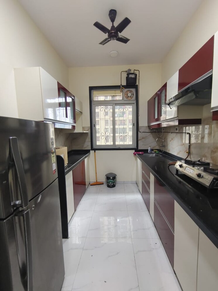 Kitchen, larkins-pride-palms 3 Bedroom 1300 Sq.Ft. Apartment In Kolshet Road Thane 9097096