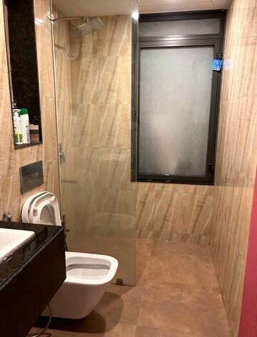 Bathroom in 3 BHK Apartment at Lodha Sterling, Kolshet Road – for Rent