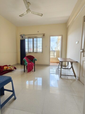 Living Room in 1 BHK Apartment at Malleshpalya – for Rent