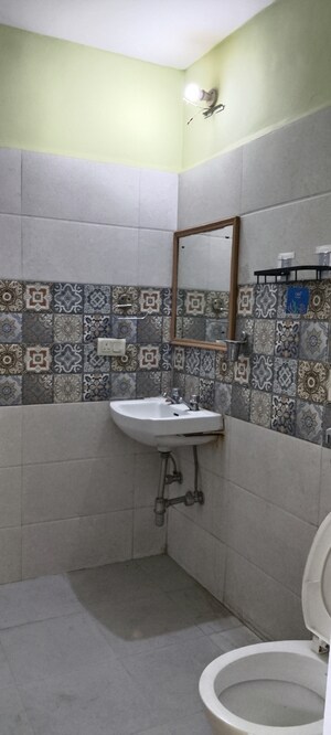 Bathroom in 2 BHK Builder Floor at SS Mayfield Gardens, Sector 51 – for Sale